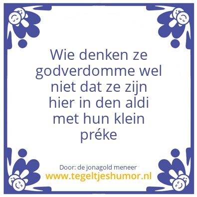 Tegeltje: aldi