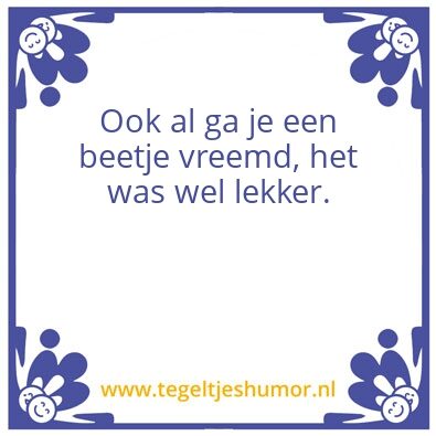 Tegeltje: Marco & Iris