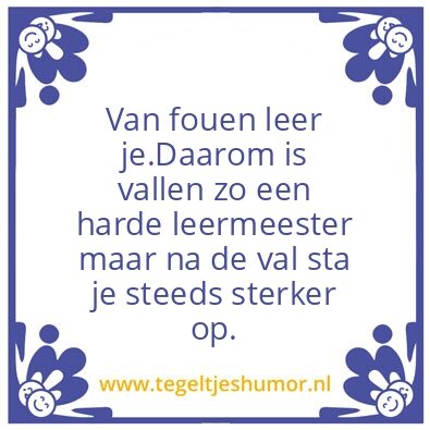Tegeltje: pijn