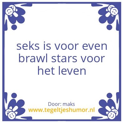 Tegeltje: max