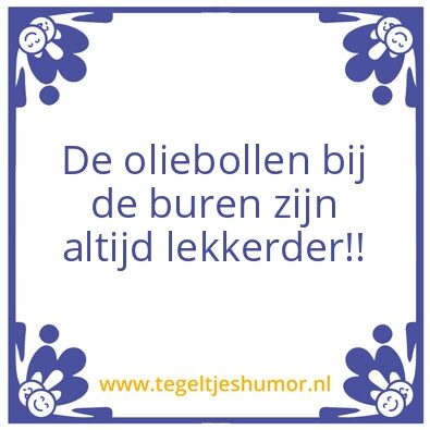 Tegeltje: Oudjaarsdag