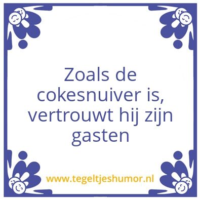 Tegeltje: A
