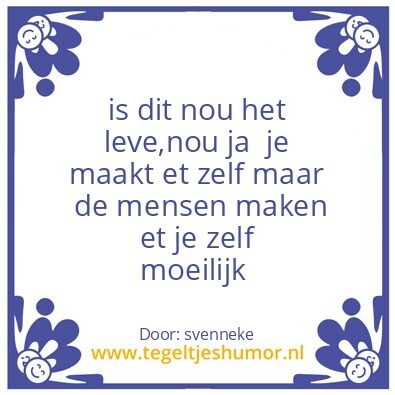 Tegeltje: svens tegel
