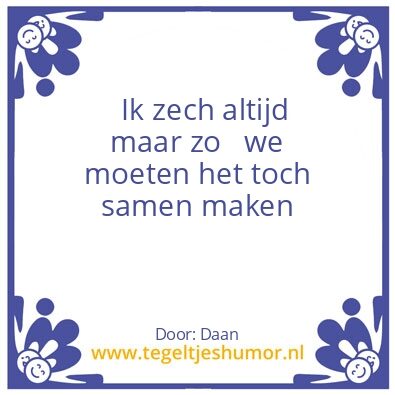 Tegeltje: Daan