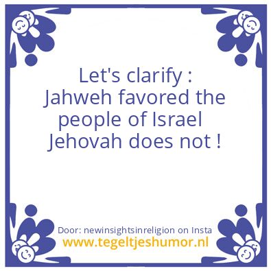 Tegeltje: Let’s clarify :