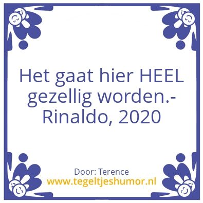 Tegeltje: Rinaldo