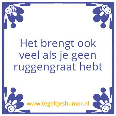 Tegeltje: Test