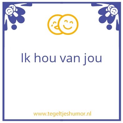Tegeltje: Manon