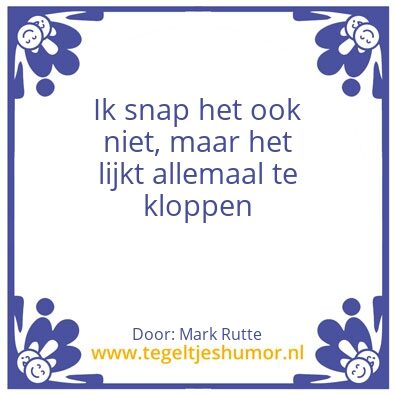 Tegeltje: Snap