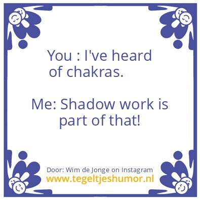 Tegeltje: Shadow work