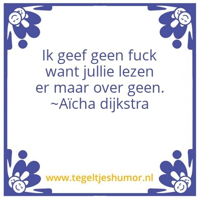 Tegeltje: Aicha