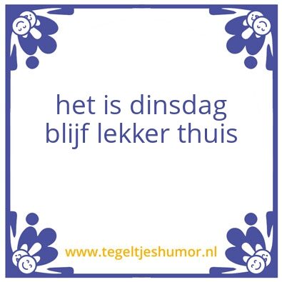 Tegeltje: rick