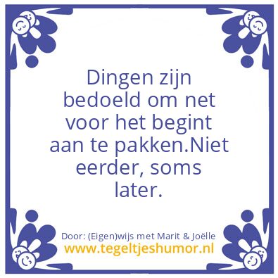 Tegeltje: 1