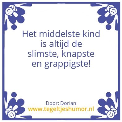 Tegeltje: Dorian