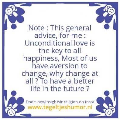 Tegeltje: A Note :