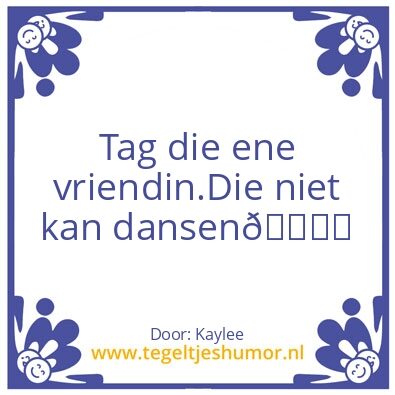 Tegeltje: Okehh