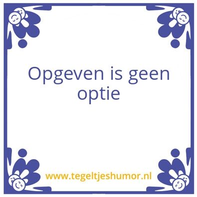 Tegeltje: B