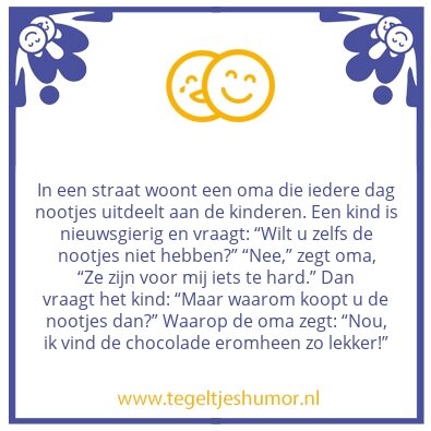 Tegeltje: Chocolade