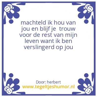 Tegeltje: machteld