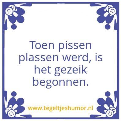 Tegeltje: Juist