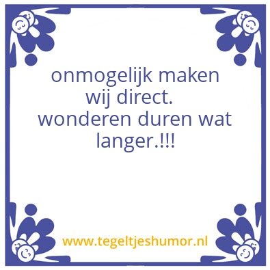 Tegeltje: ed