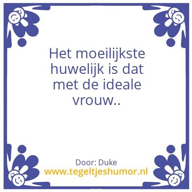 Tegeltje: Tegel