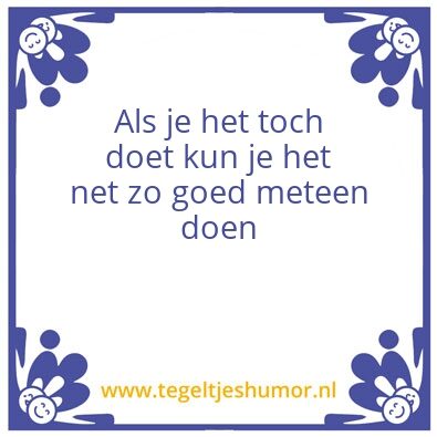 Tegeltje: Mannen