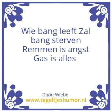 Tegeltje: Pruts