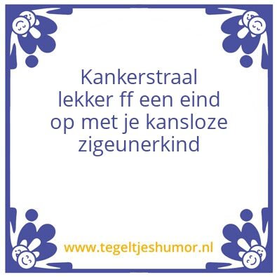 Tegeltje: Test