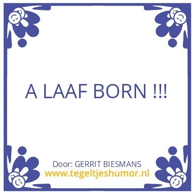 Tegeltje: ALAAF