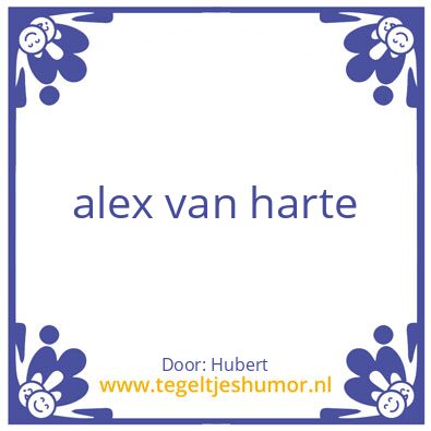 Tegeltje: mijn