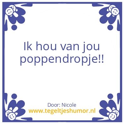 Tegeltje: Vincent