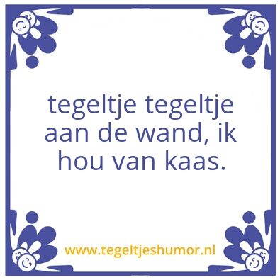 Tegeltje: drzn