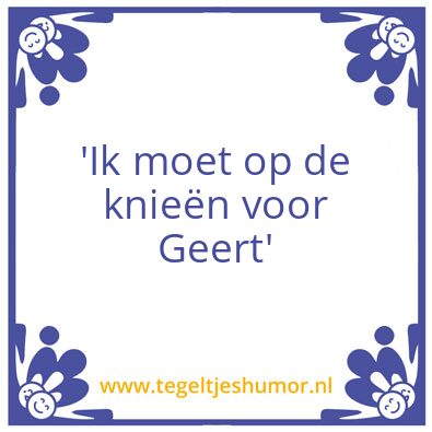 Tegeltje: Dankbaar