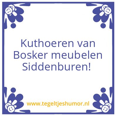 Tegeltje: Kut