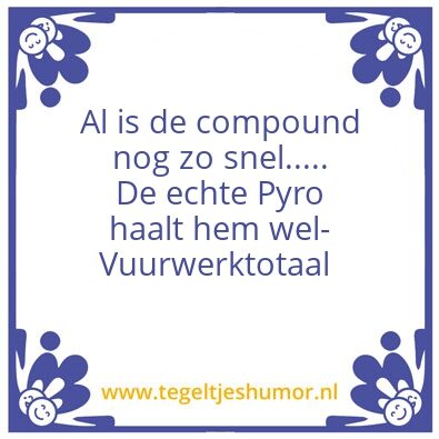 Tegeltje: VWT