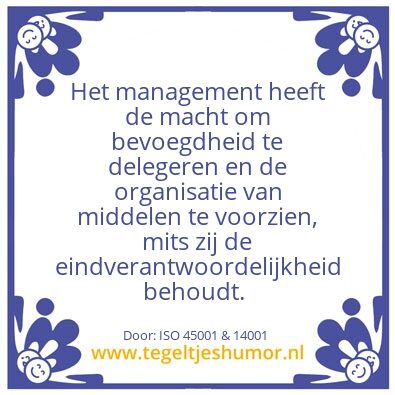 Tegeltje: ISO