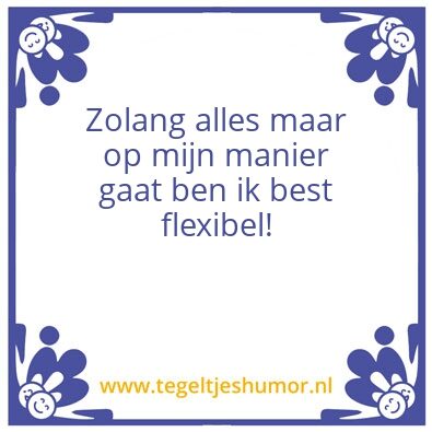 Tegeltje: Test