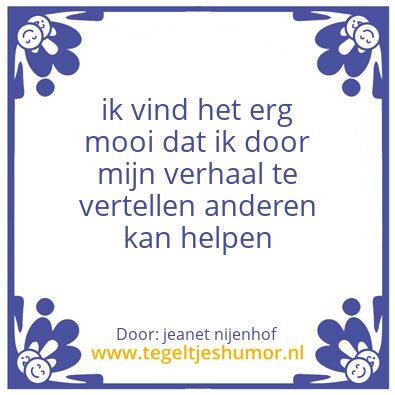 Tegeltje: MS