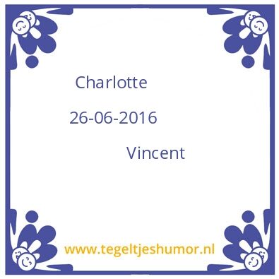 Tegeltje: Together we make a difference