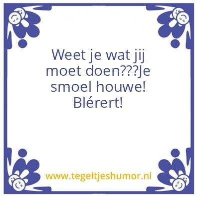 Tegeltje: Brt