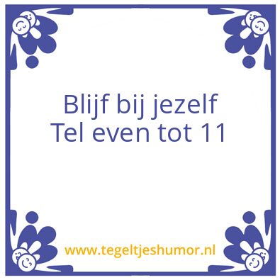 Tegeltje: 11