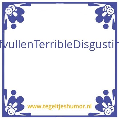Tegeltje: Chuck