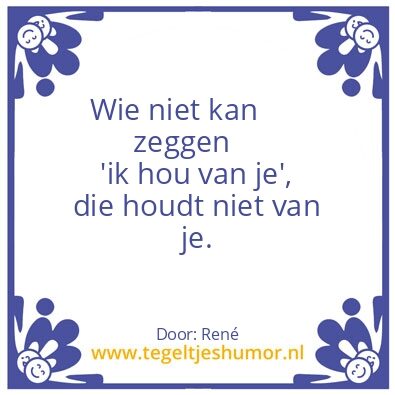 Tegeltje: Liefde
