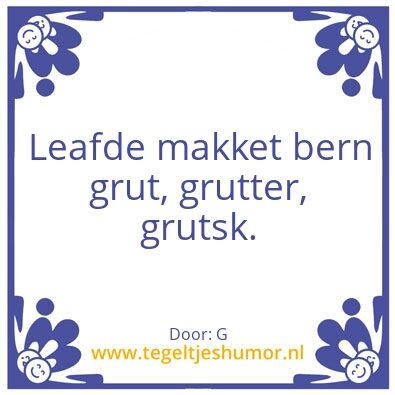 Tegeltje: G