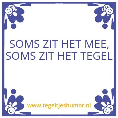 Tegeltje: Tgn