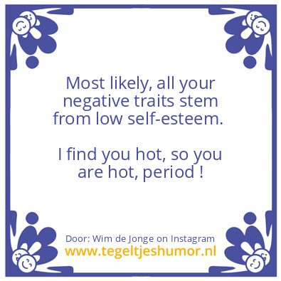 Tegeltje: HOT