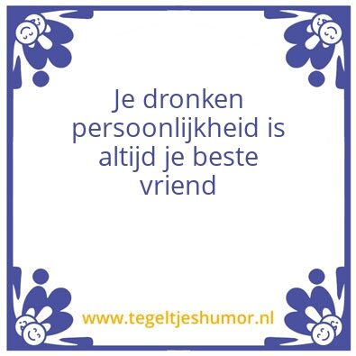 Tegeltje: Beter