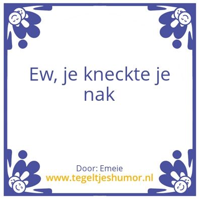 Tegeltje: A3C