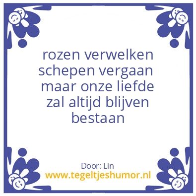 Tegeltje: Liefde